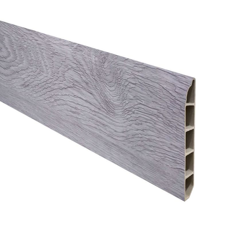Guardapolvo Piso SPC Gris Patagonia 2 4mt x 6cm 12mm
