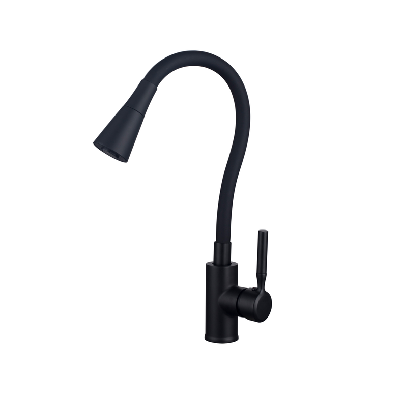 Monomando de Cocina Flexible Talacasto Negra-1