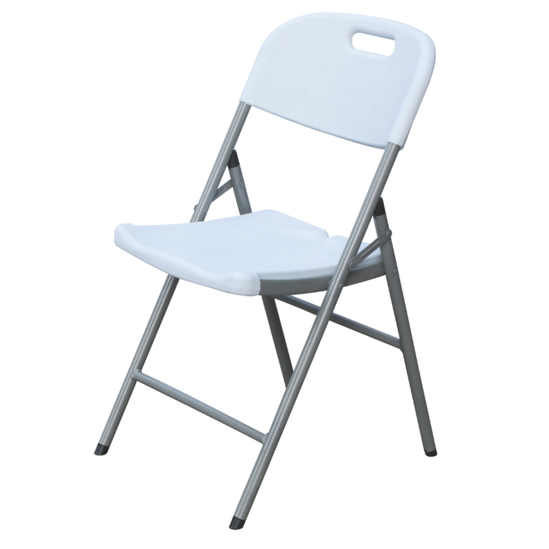 Silla plegable Foldaway blanca-0