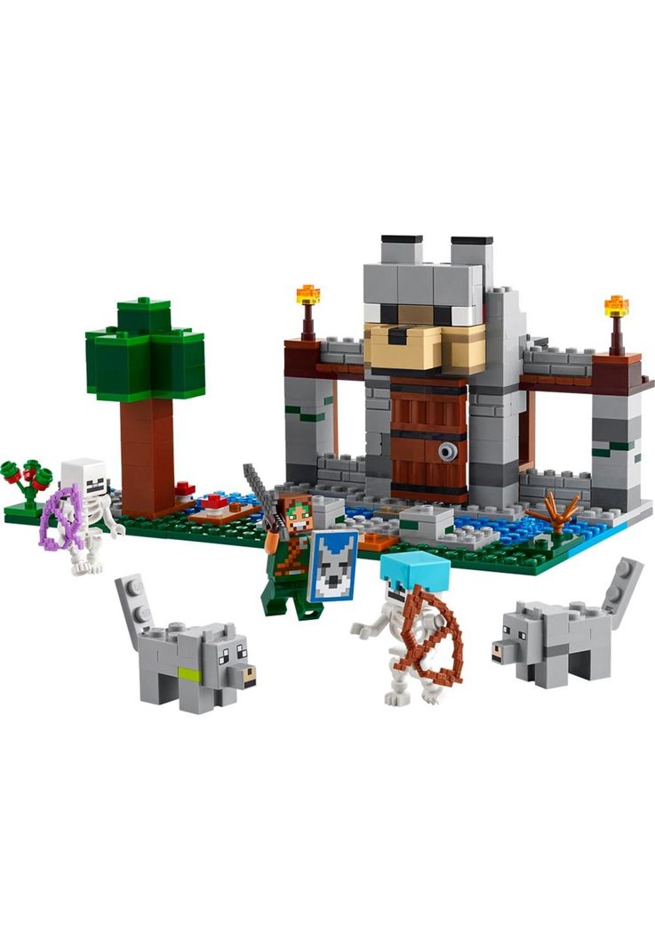 LEGO Minecraft La Fortaleza-Lobo - 21261-1