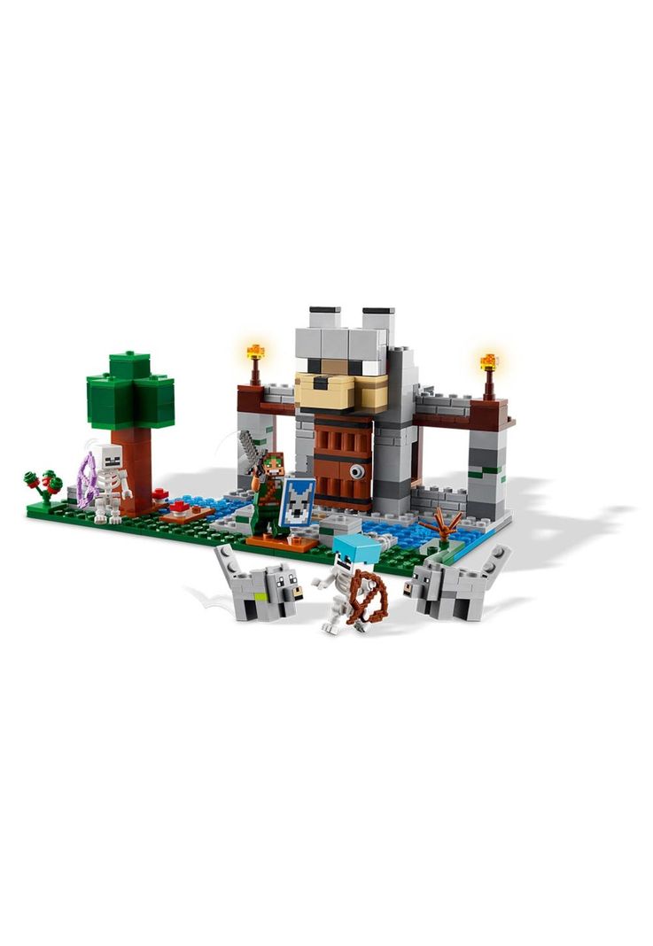 LEGO Minecraft La Fortaleza-Lobo - 21261-2