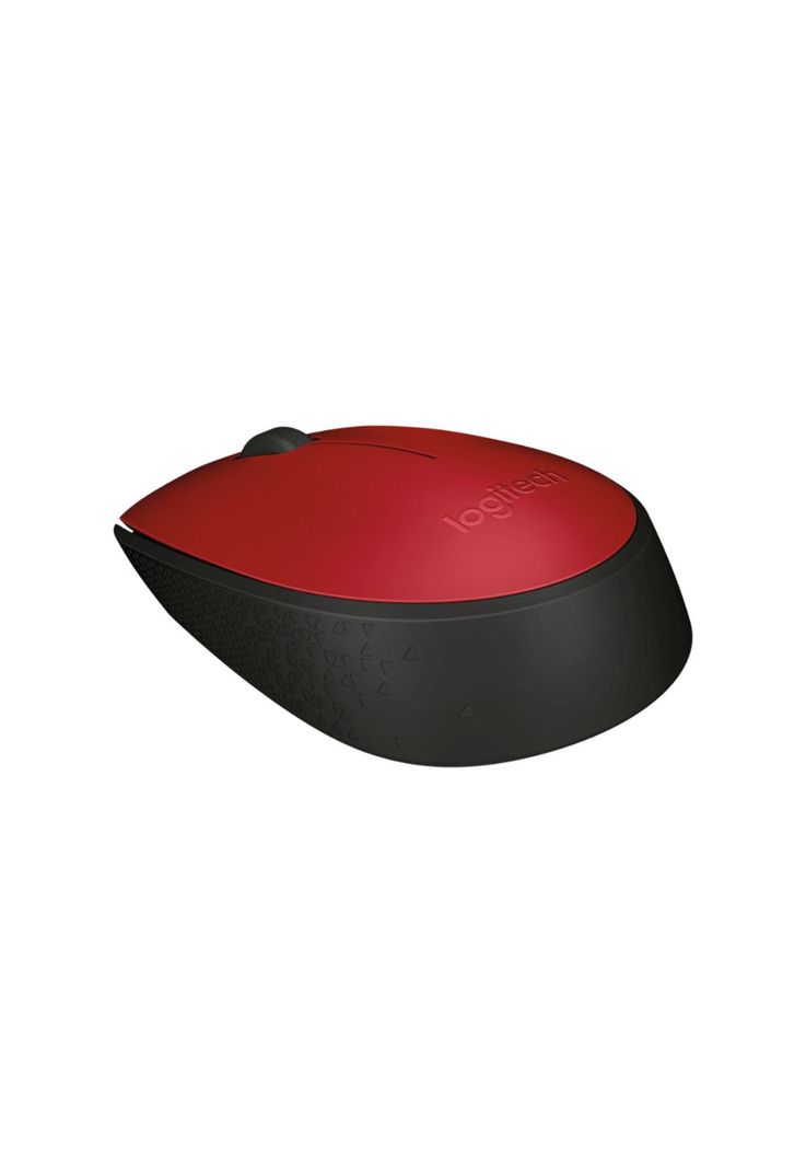 Mouse Logitech Inalámbrico M170 Rojo-1