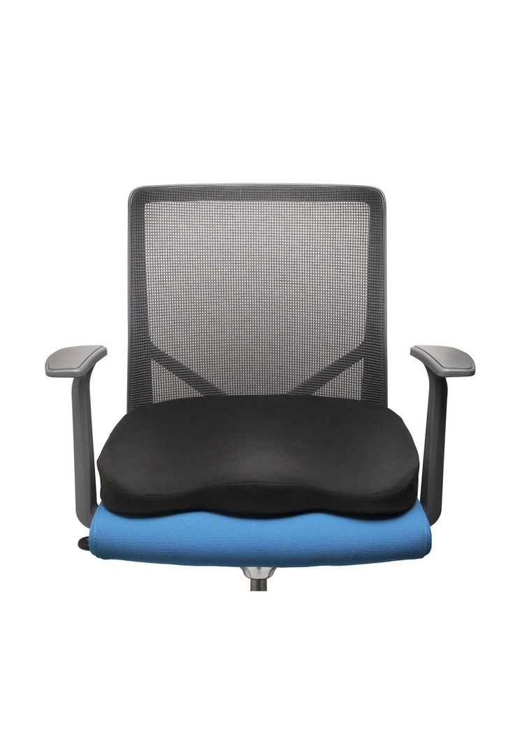 Cojín de Asiento Ergonómico de espuma Viscoelástica SmartFit™ Kensington - Negro-1