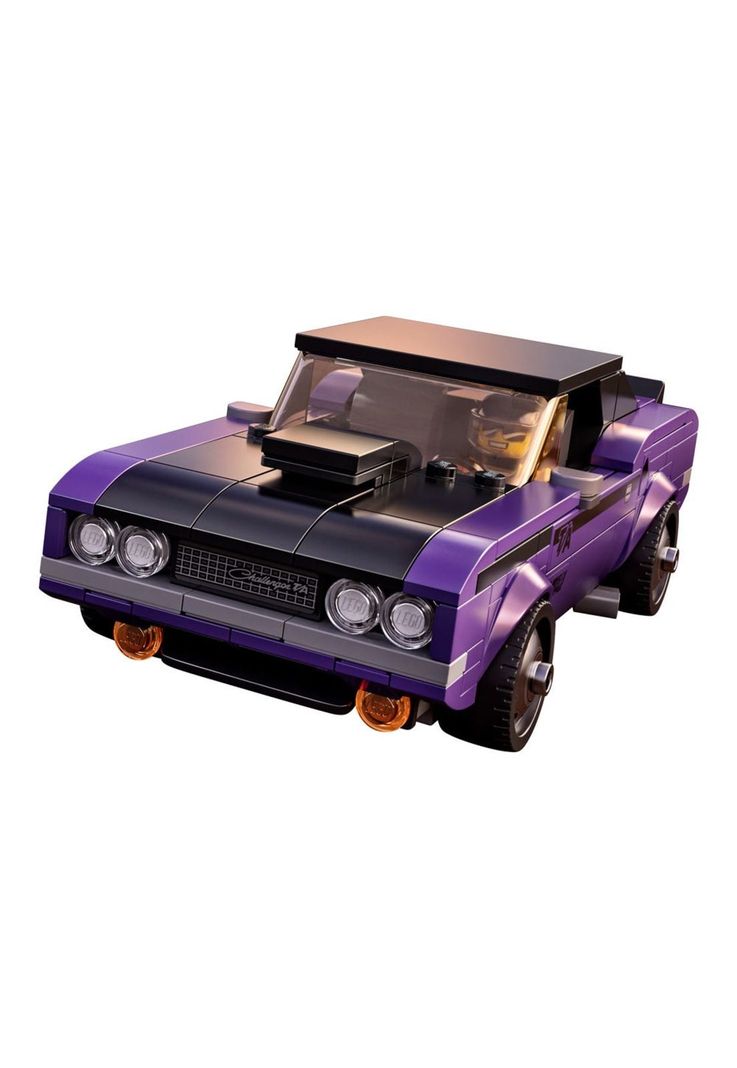 LEGO Drágster Mopar Dodge//SRT Top Fuel y Dodge Challenger T/A de 1970 - 76904-2