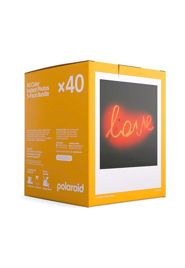 Papel Fotográfico Polaroid Color i-Type (40 exposiciones)-1