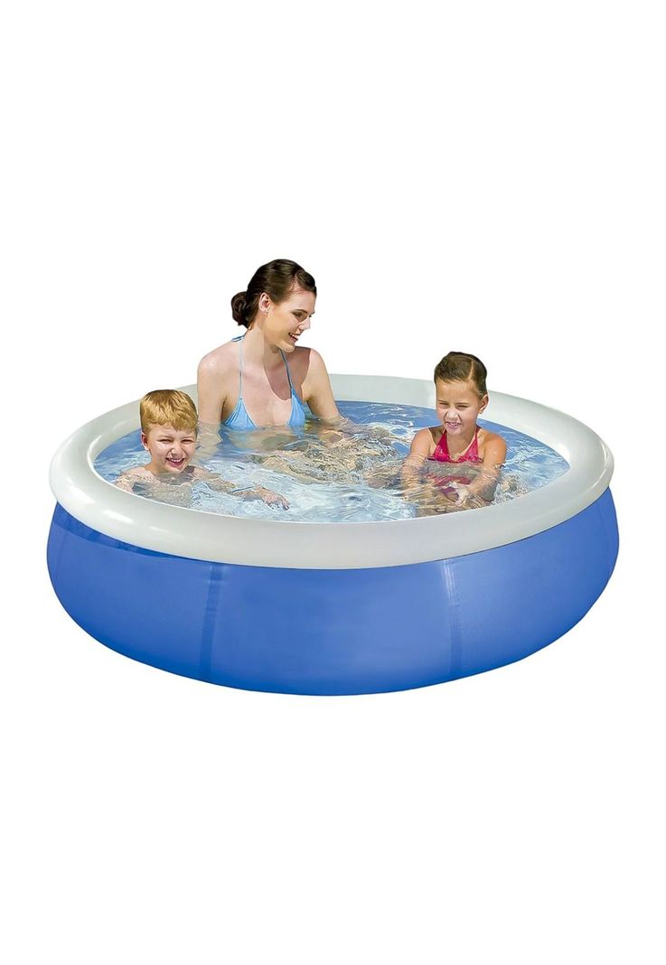 Piscina Bestway Redonda Fácil Armado 168x51cm Azul-1