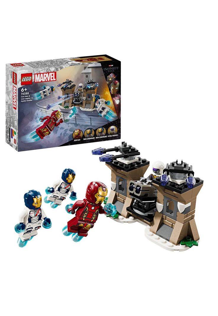 LEGO Iron Man y Legión de Hierro vs. Soldado de Hydra - 76288-0