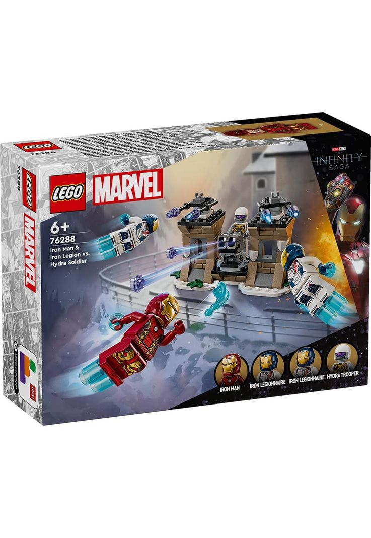 LEGO Iron Man y Legión de Hierro vs. Soldado de Hydra - 76288-8