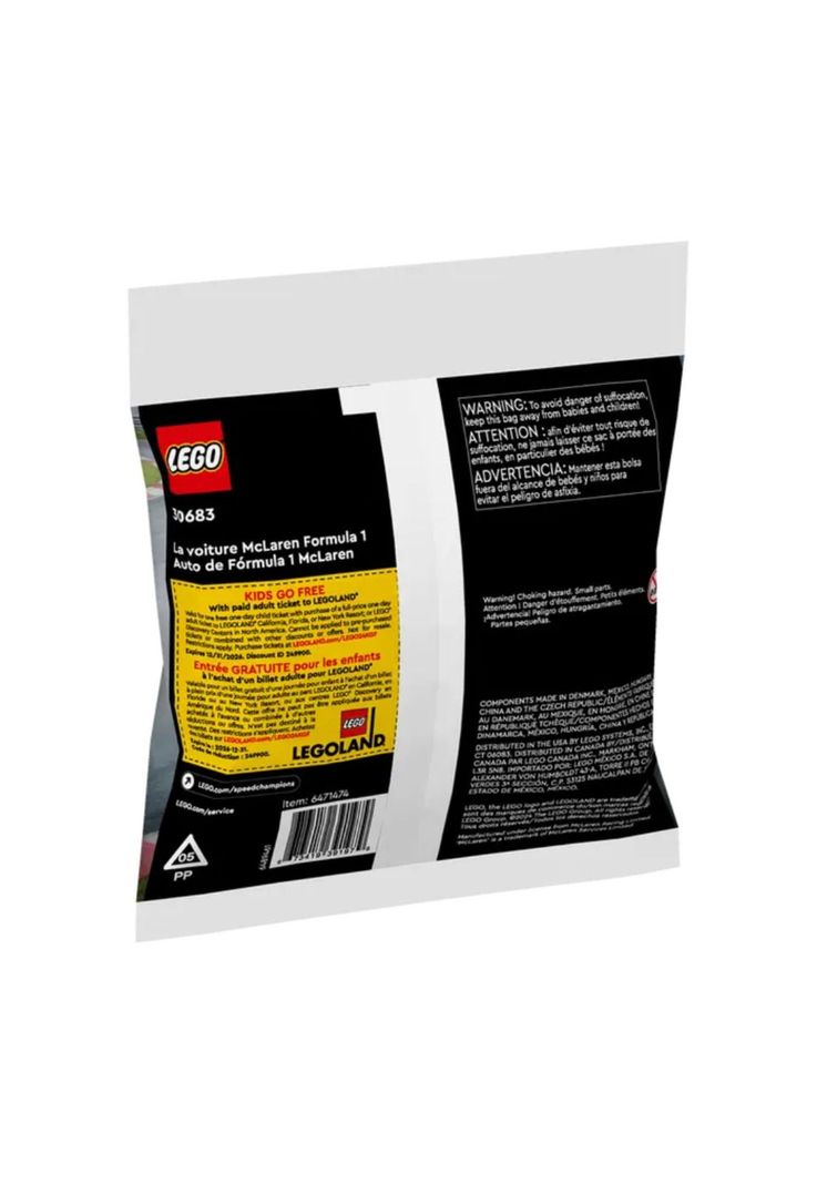 LEGO Speed Champions Auto de Fórmula 1 Mclaren - 30683-3