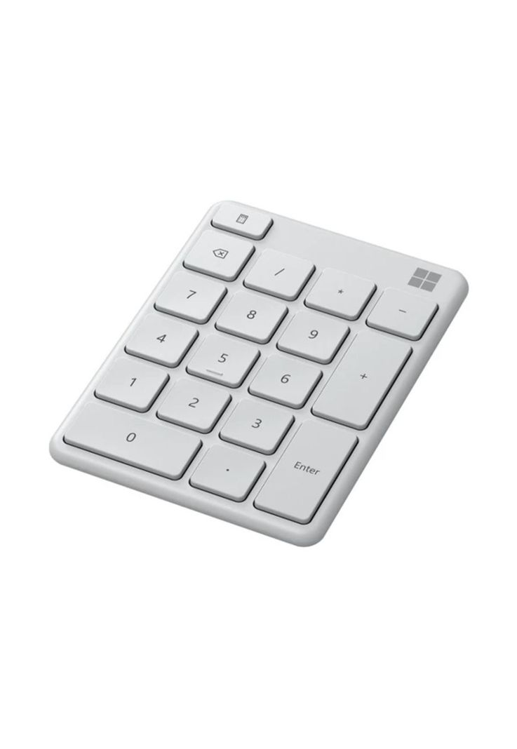 Teclado Numérico Microsoft Inalámbrico - Blanco-1