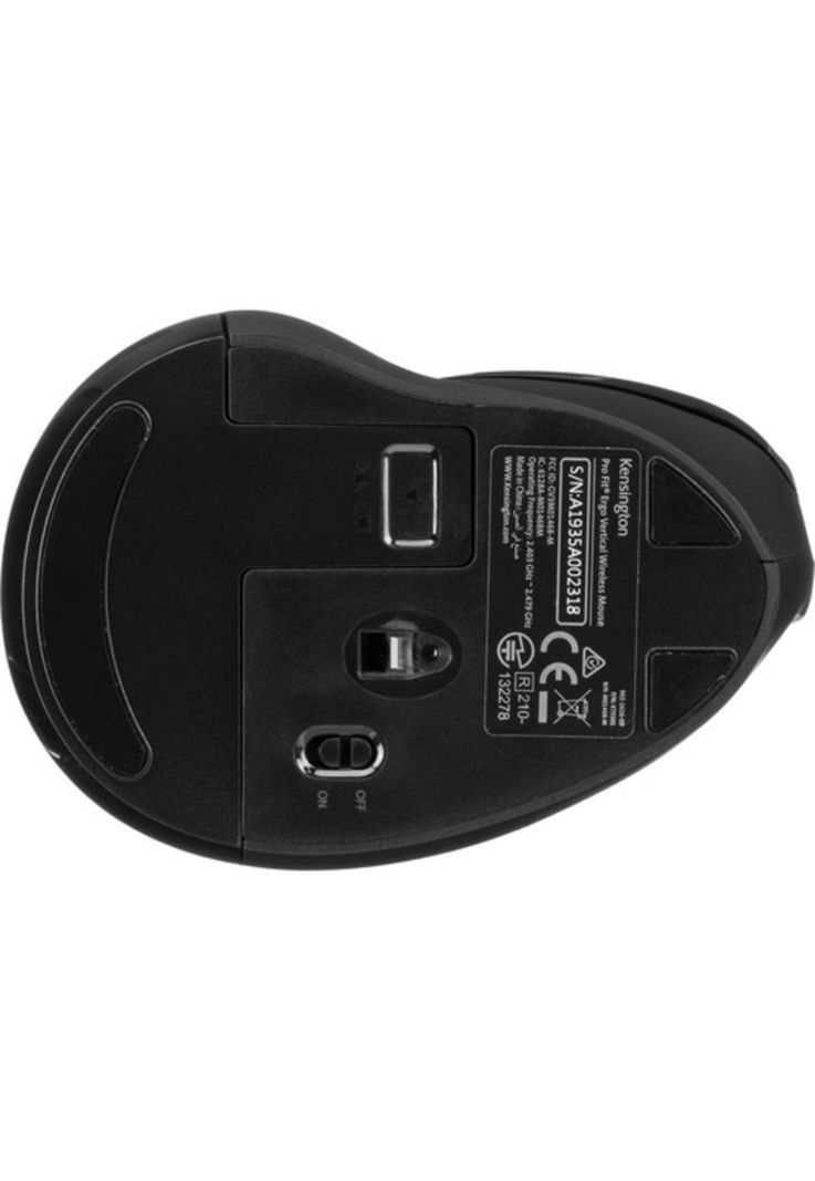 Mouse Pro Fit Ergo Vertical Wireless Kensington - Negro-4