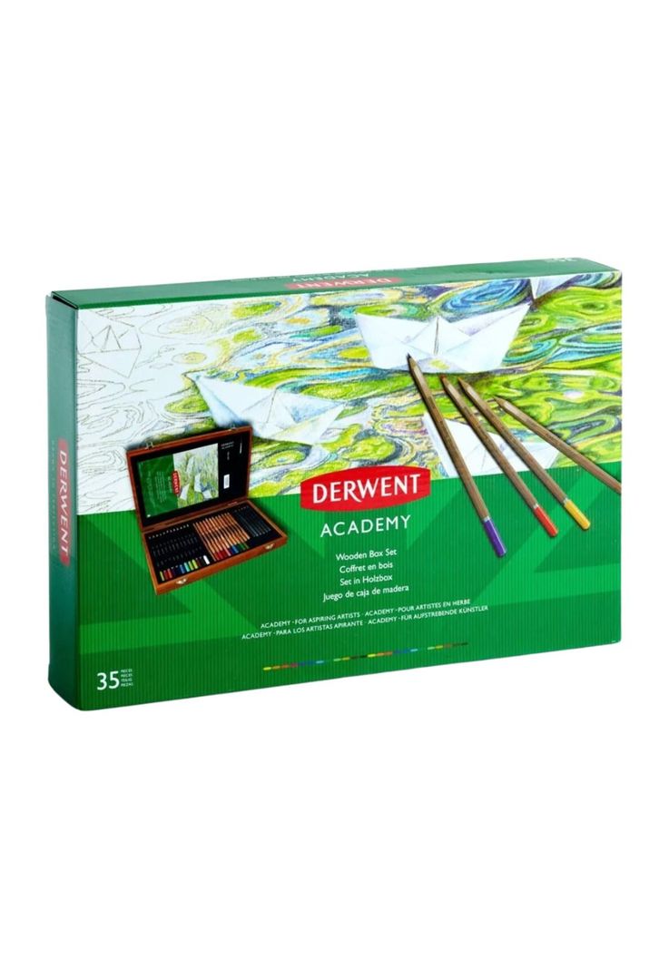 Kit Libro para Colorear Mandalas Animales + Set Lápices en Caja de Madera Derwent-4