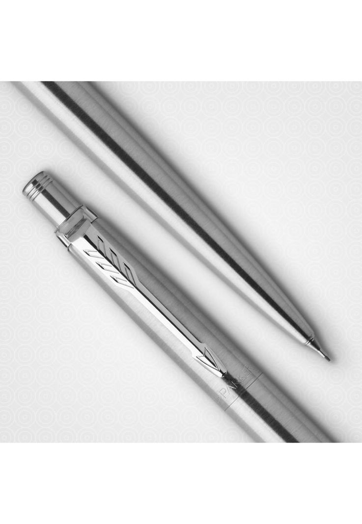 Parker Jotter Set Bolígrafo + Portaminas Acero Inoxidable Borde Cromado-2
