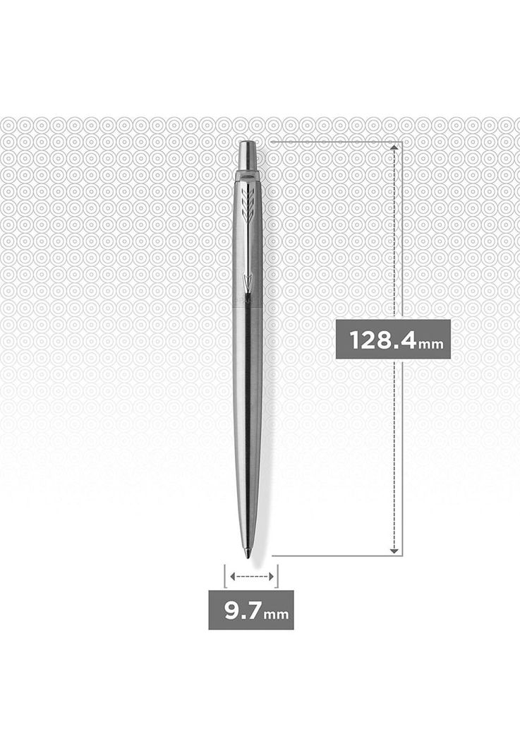 Parker Jotter Set Bolígrafo + Portaminas Acero Inoxidable Borde Cromado-4