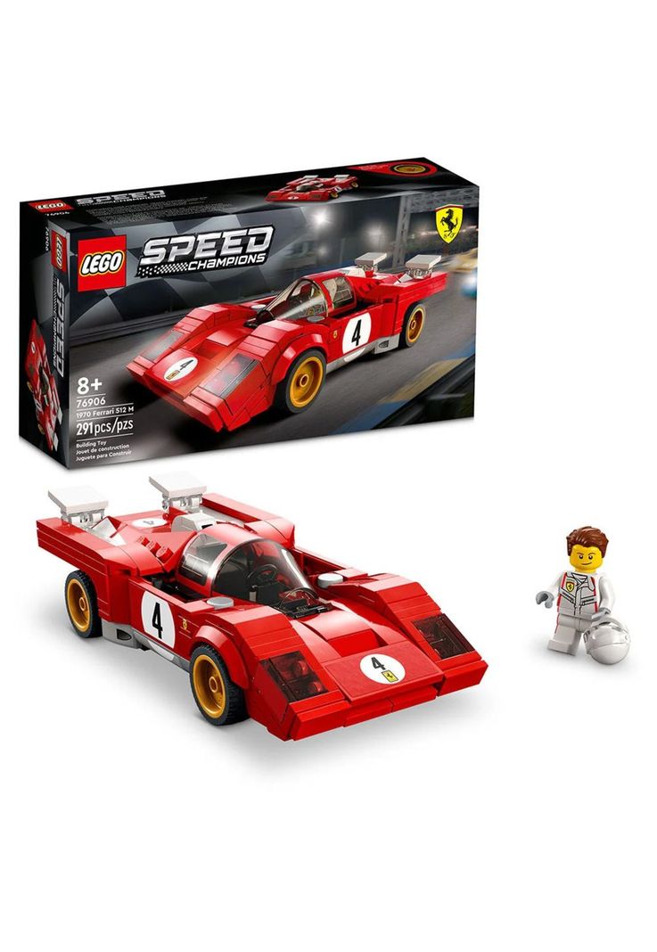 LEGO Speed Champions - 1970 Ferrari 512 M - 76906 Rojo
