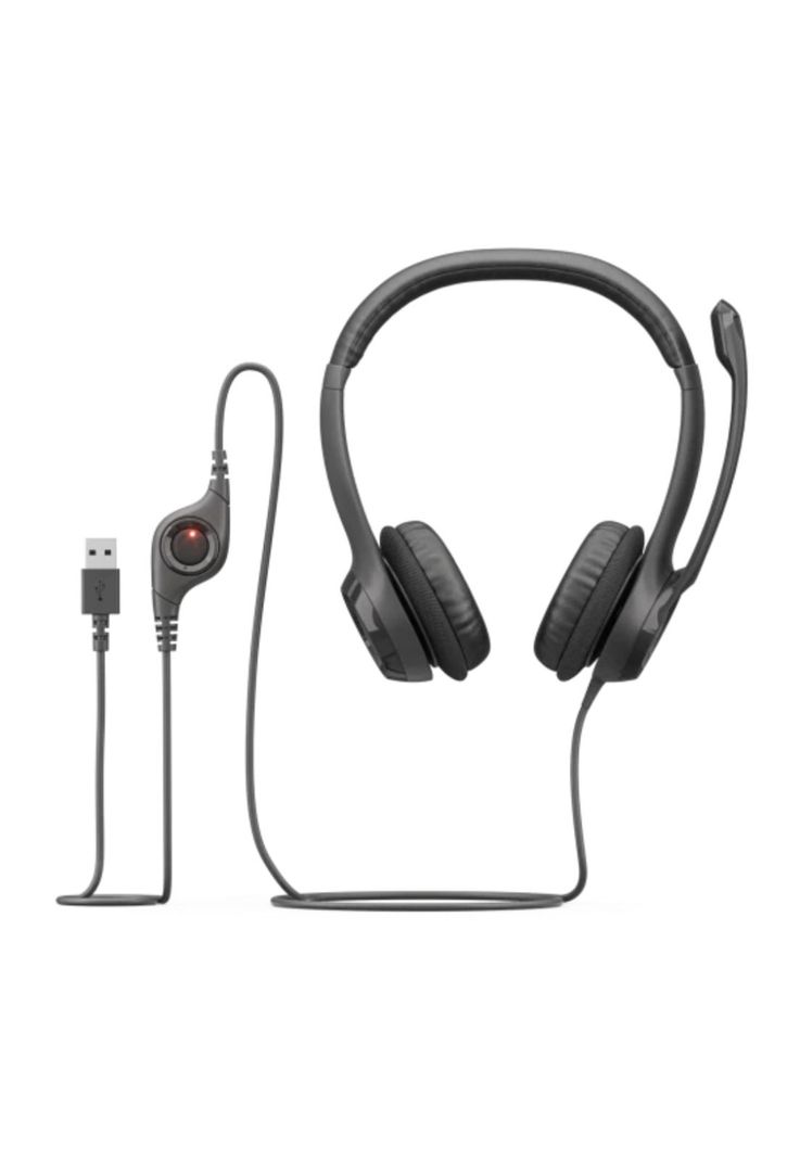 Audífono Logitech H390 Negro-4