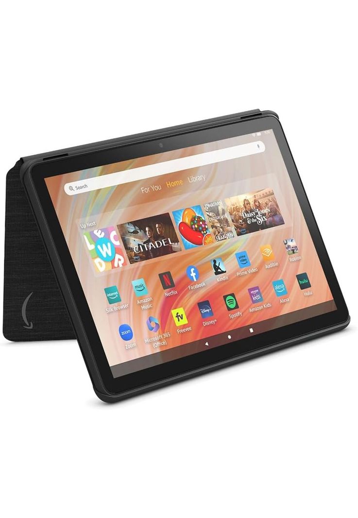 Funda Protectora Para Amazon Fire HD 10 2023 - Negra-0