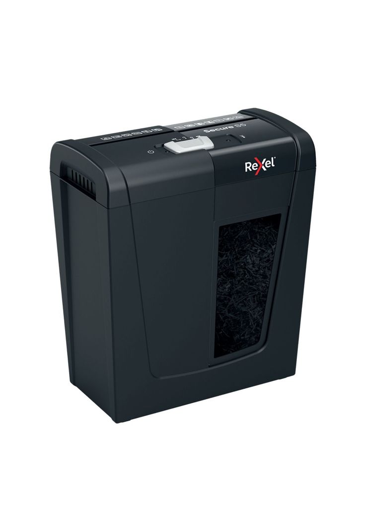 Trituradora Rexel Secure S5 Tira 6mm P2 5 Hojas 10L-2