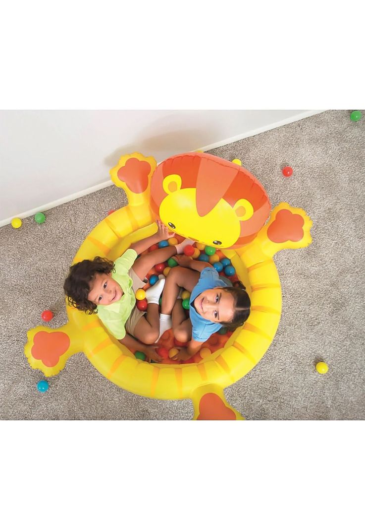 Piscina Bestway Leon inflable con Pelotas 111x98x61.5cm-8