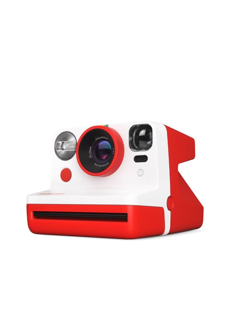 Kit Polaroid Now Red + Papel Fotográfico Pantone 2024-1