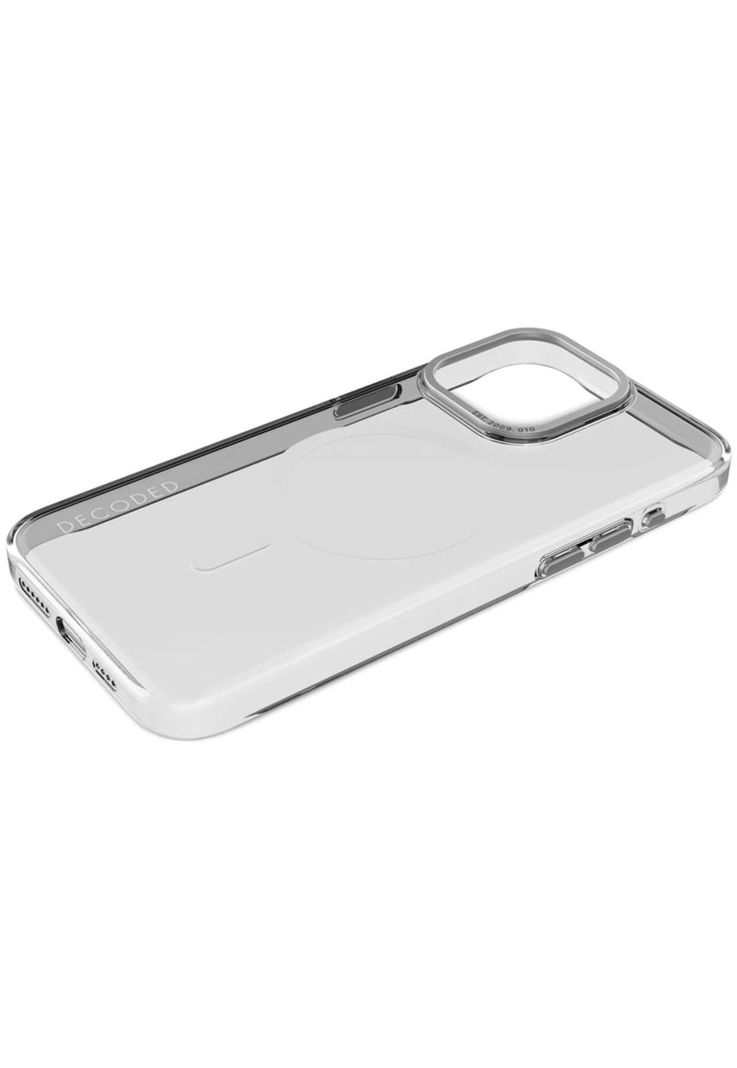 Funda Plástico Reciclado MagSafe Para iPhone 15 Pro Max Decoded Transparente-2