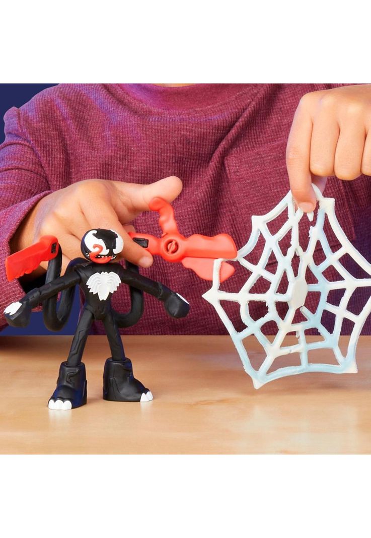 Play-Doh Spider-Man Lanza y Atrapa-6
