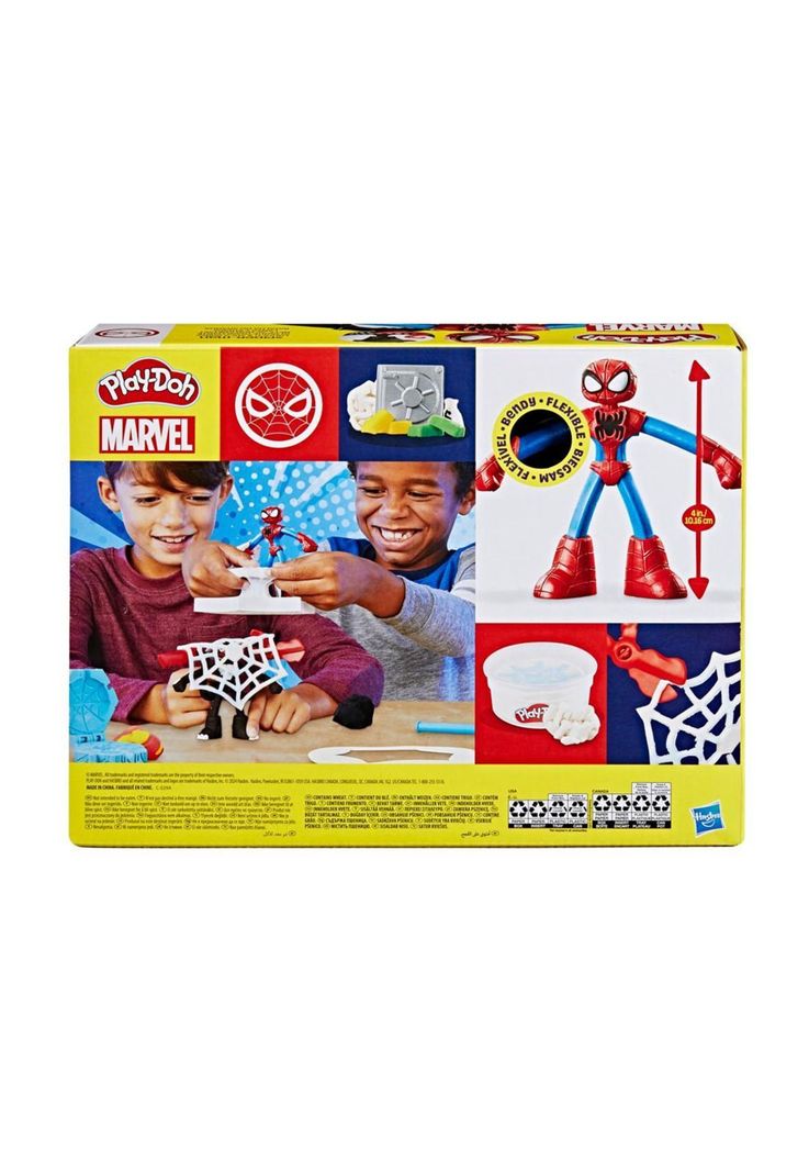 Play-Doh Spider-Man Lanza y Atrapa-9