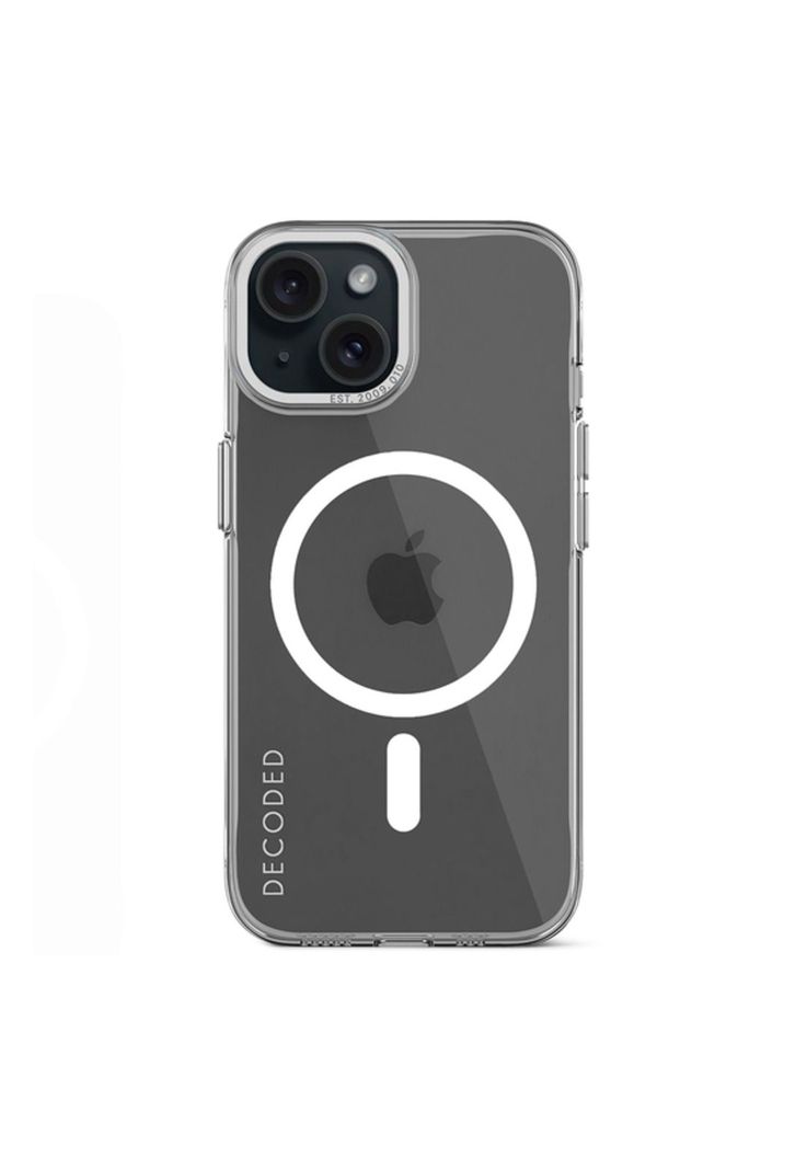 Funda De Plástico Reciclado Con Magsafe Para Iphone 15 Plus Decoded Transparente-0