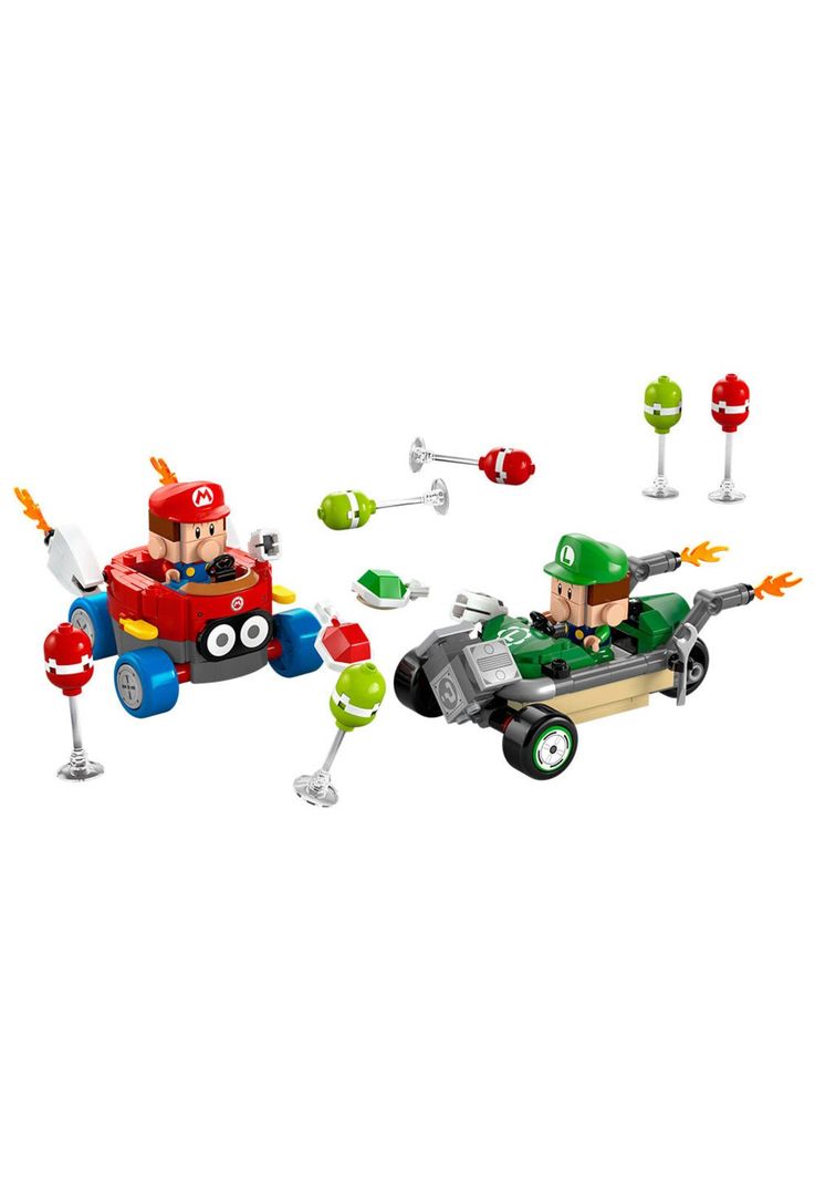 LEGO Super Mario Kart: Bebé Mario vs. Bebé Luigi - 72034-1