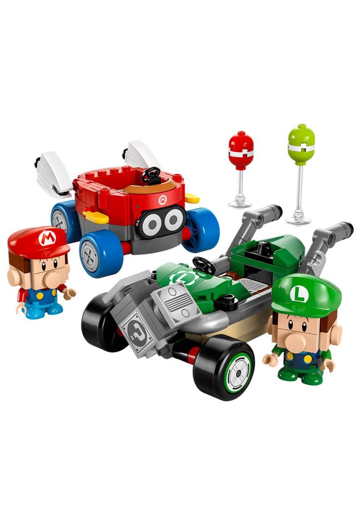 LEGO Super Mario Kart: Bebé Mario vs. Bebé Luigi - 72034-2