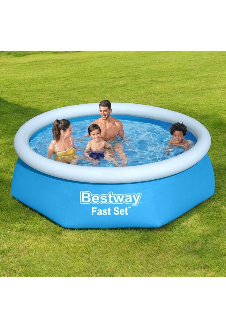 Piscina Bestway Fácil Armado con Filtro 2.44x61cm  Azul-4