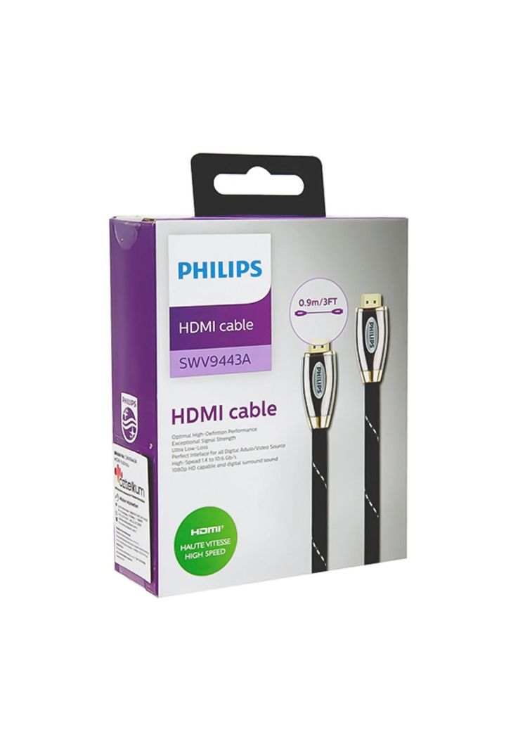 Cable HDMI Malla de 0.9 mts 4K 3D Philips-2