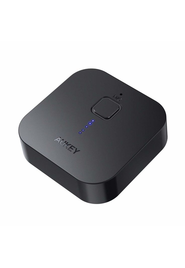AUKEY Receptor Bluetooth v4.1 inalámbrico A2DP Negro - BR-C1-0