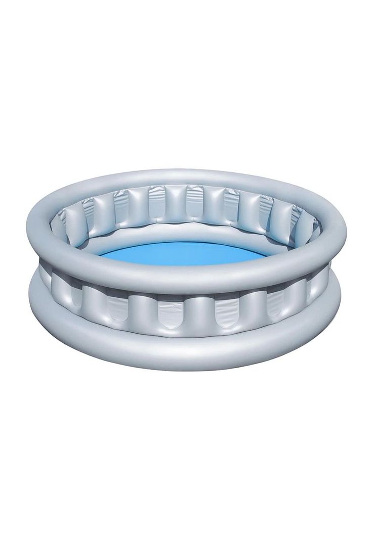 Piscina Bestway Inflable Redonda para Niños 157x41cm Gris-2