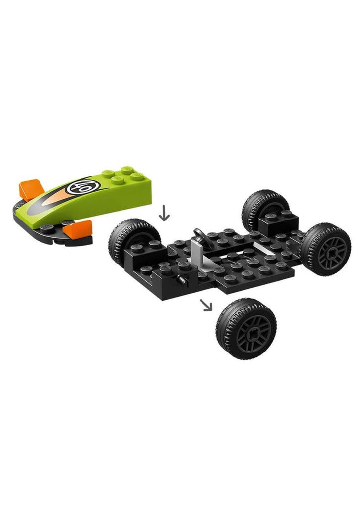 LEGO City Auto De Carreras Verde - 60399-6