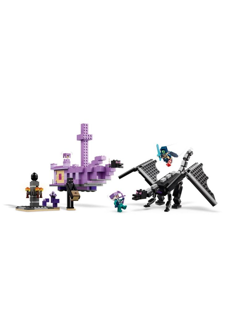 LEGO Minecraft El Dragón Ender y el Barco del End - 21264-3