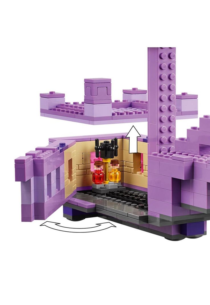 LEGO Minecraft El Dragón Ender y el Barco del End - 21264-4