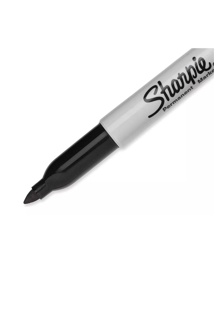 Sharpie Caja 14 Marcadores Permanentes Punta Fina Negro-2