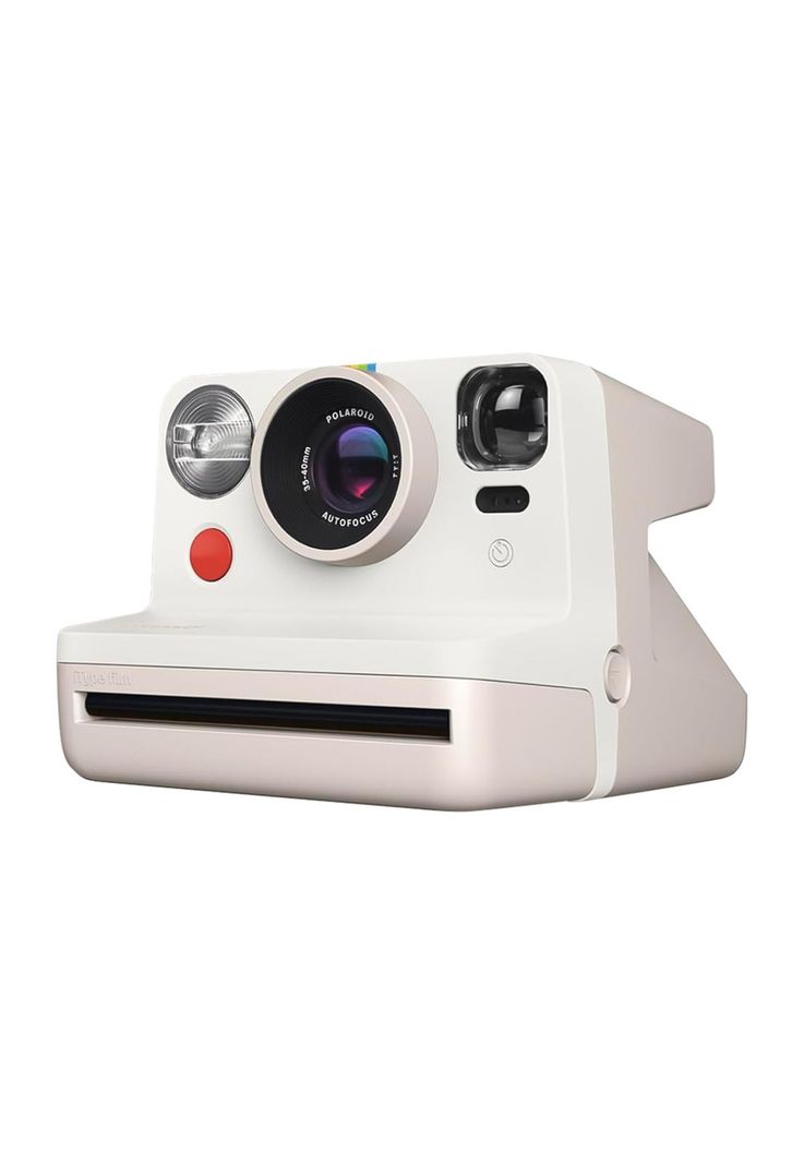 Polaroid Now Instant Film Camera 2da Generación (Blanco vintage)-0