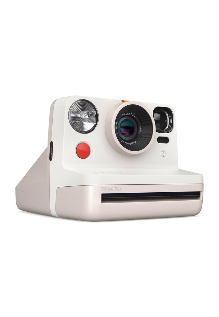 Polaroid Now Instant Film Camera 2da Generación (Blanco vintage)-2
