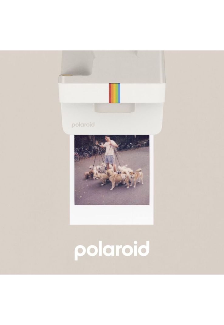 Polaroid Now Instant Film Camera 2da Generación (Blanco vintage)-6
