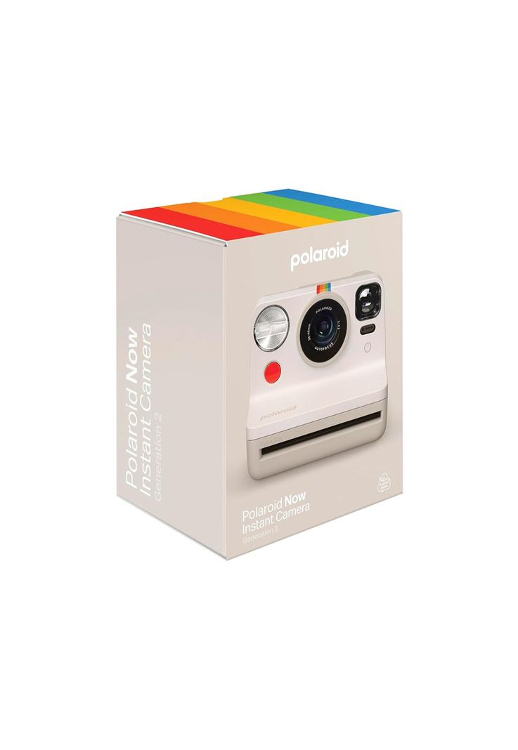 Polaroid Now Instant Film Camera 2da Generación (Blanco vintage)-8