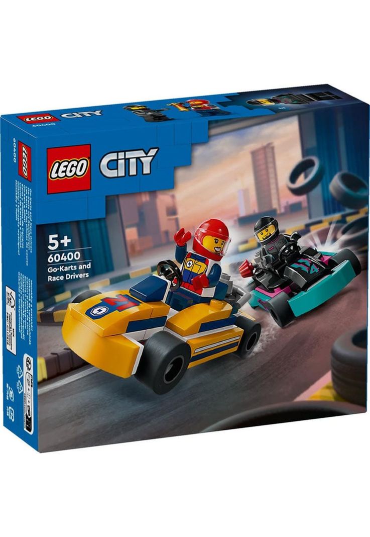 LEGO City Go-Karts y Pilotos de Carreras - 60400-6