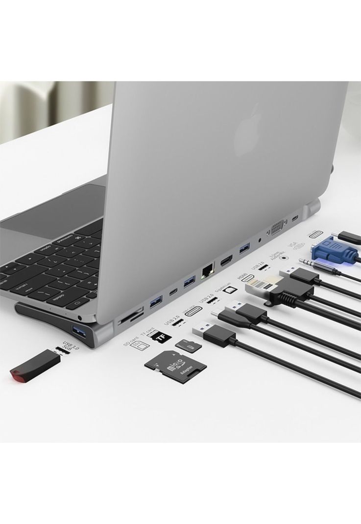 Ulink HUB Adaptador Multipuerto USB C 12 en 1-1