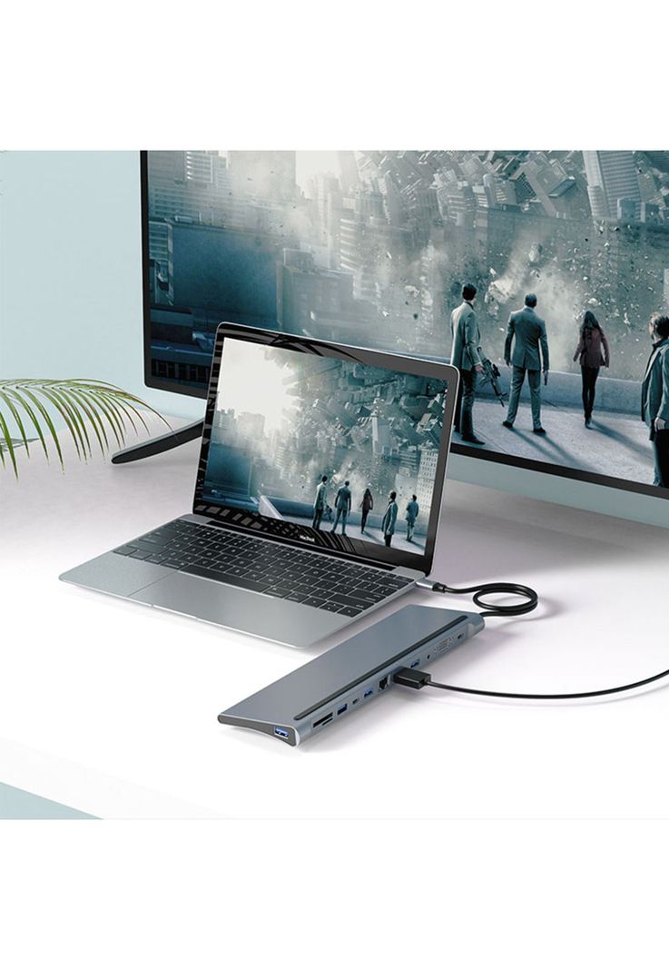 Ulink HUB Adaptador Multipuerto USB C 12 en 1-2
