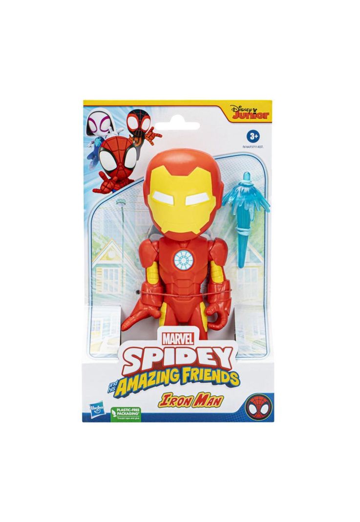 Figura de Iron Man de 21 cm Spidey and his Amazing Friends-0