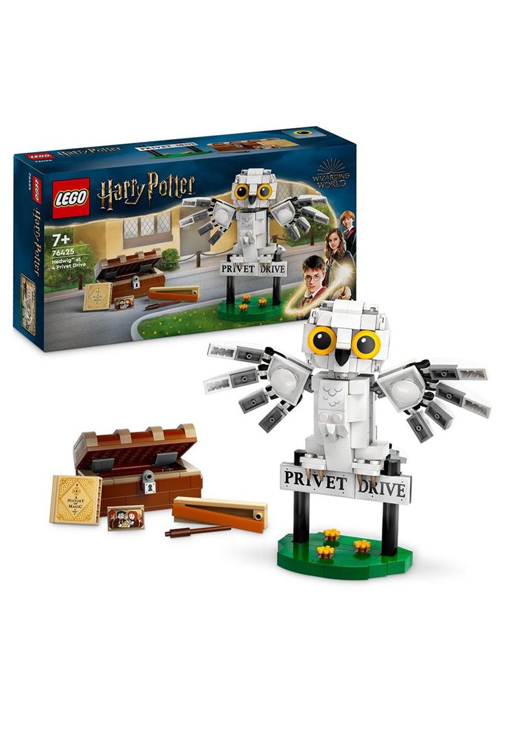 LEGO Harry Potter - Hedwig en el Numero 4 de Privet Drive - 76425 Amarillo