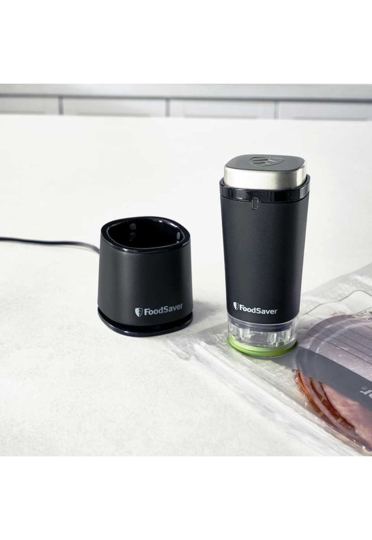FoodSaver Sellador al Vacío Inalámbrico Manual con Bolsas y Contenedor-5