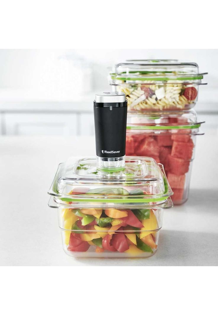 FoodSaver Sellador al Vacío Inalámbrico Manual con Bolsas y Contenedor-6