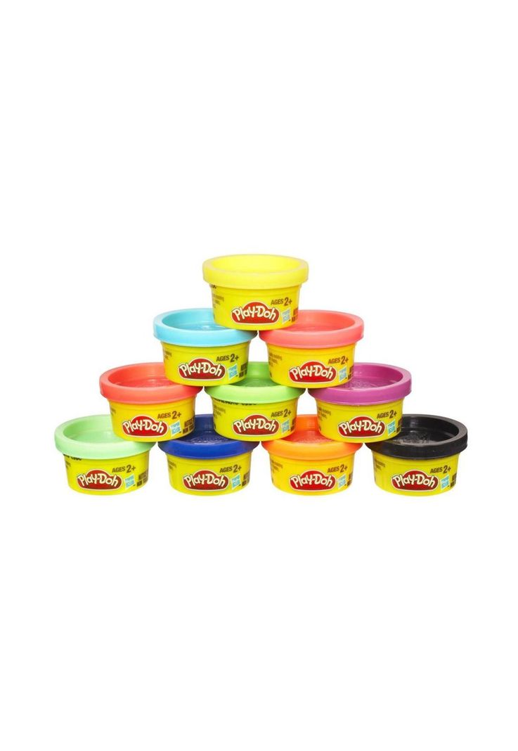 Play-Doh Tubo de Masitas Fiesta 10 Latas Pequeñas - Hasbro-1